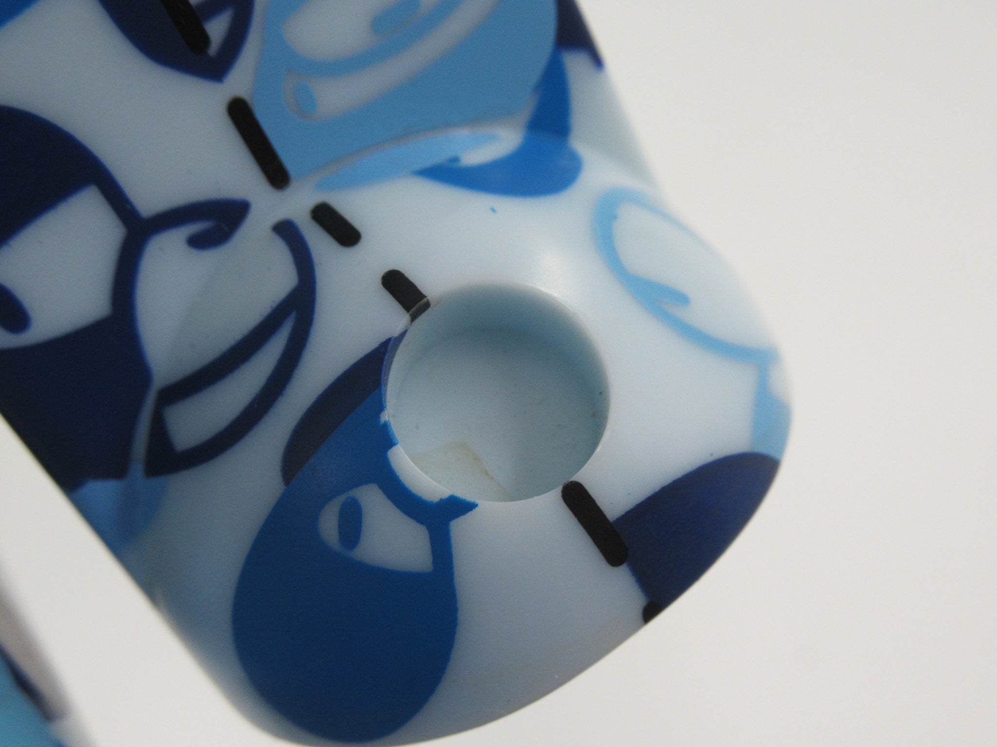 BEARBRICK Blue Milo Bape Play 400% Figure - Medicom Toy (2007) Bathing Ape Art Toy